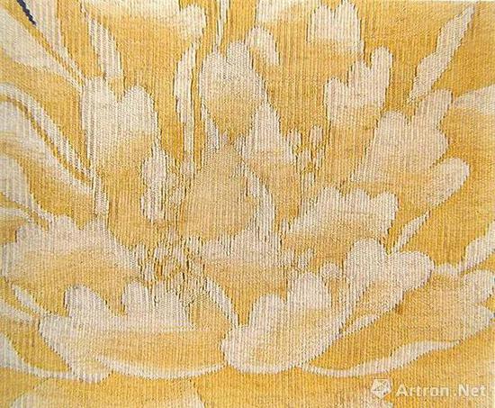 南宋 朱克柔 牡丹图册页（局部）